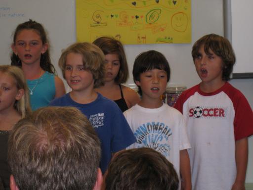 Ryan in his 2nd grade class at PVPV Elementary