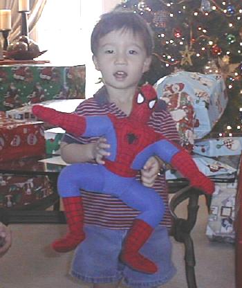 I got a Spiderman for Christmas!